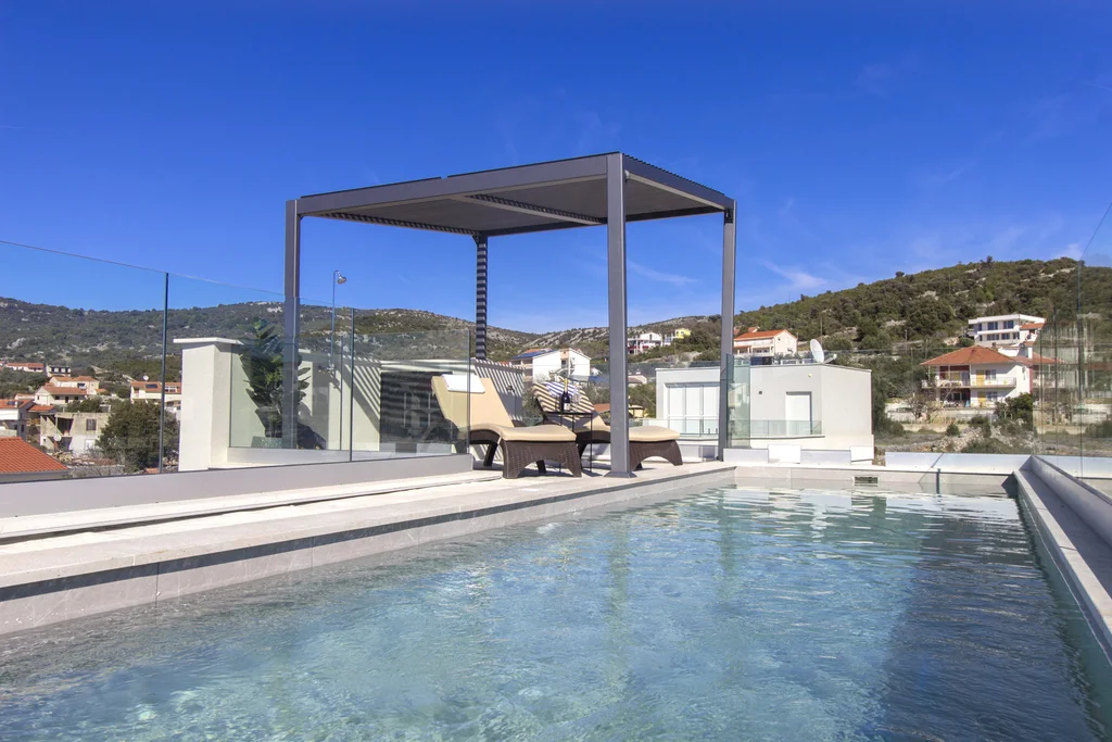 Beachfront Villa with Pool in Vinišće