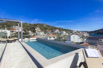 Beachfront Villa with Pool in Vinišće