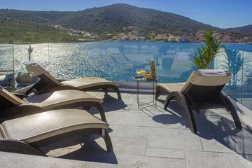 Beachfront Villa with Pool in Vinišće