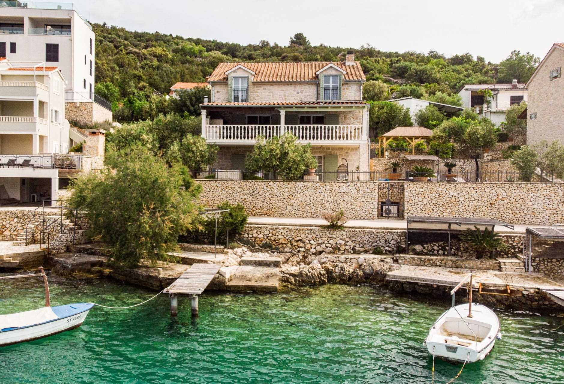 Beachfront Villa Sea Blossom with Pool