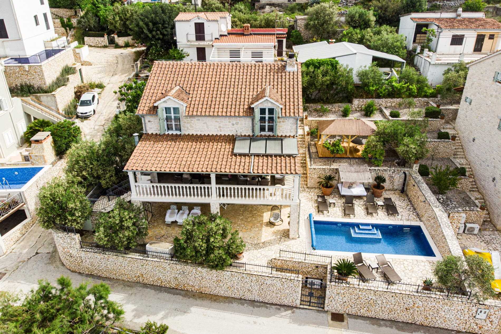 Beachfront Villa Sea Blossom with Pool