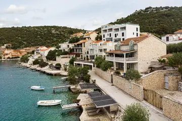 Modern Seaside Villa with Spacious Garden in Marina