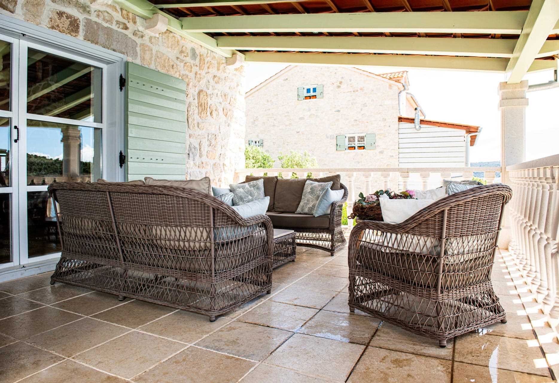 Beachfront Villa Sea Blossom with Pool