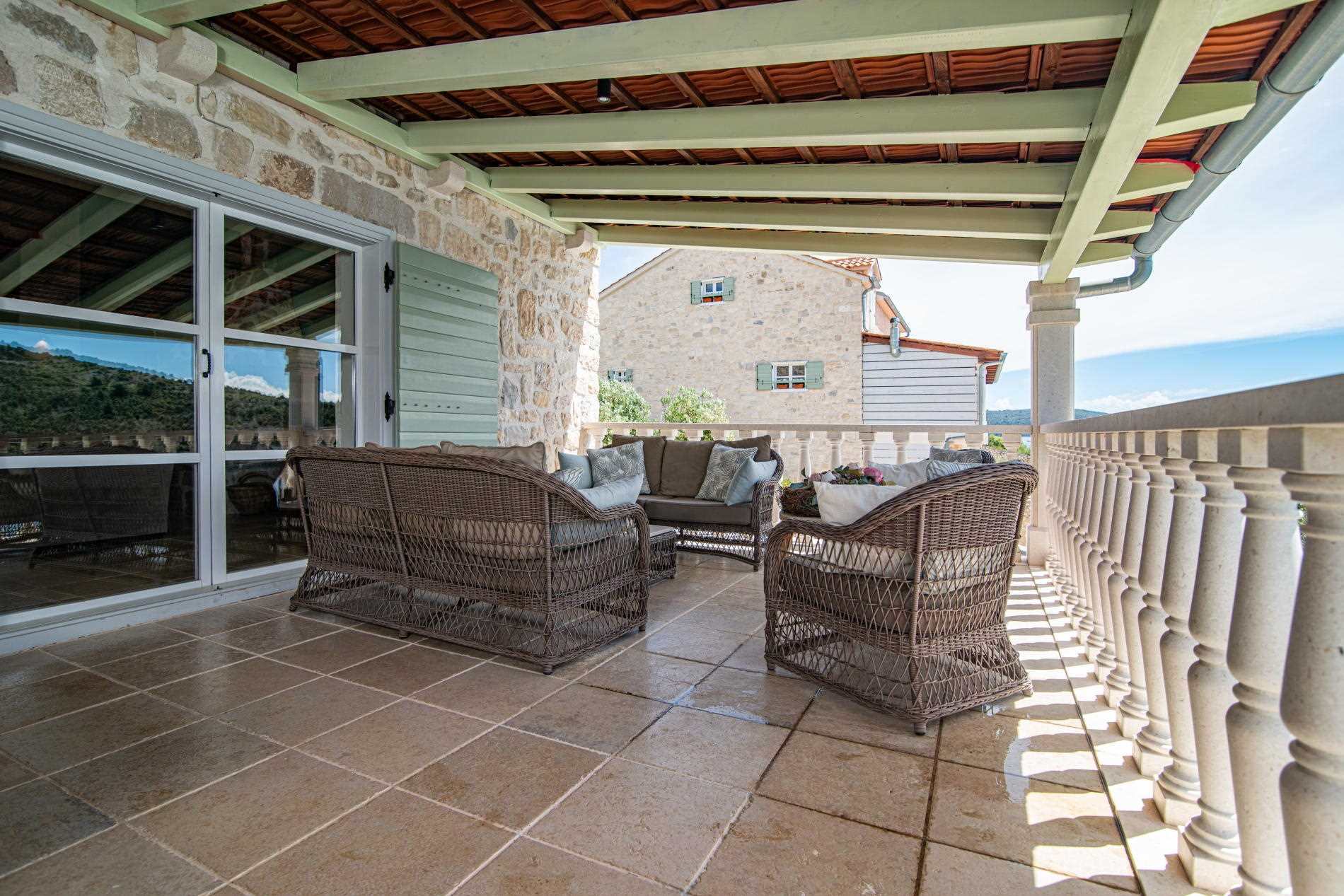 Beachfront Villa Sea Blossom with Pool