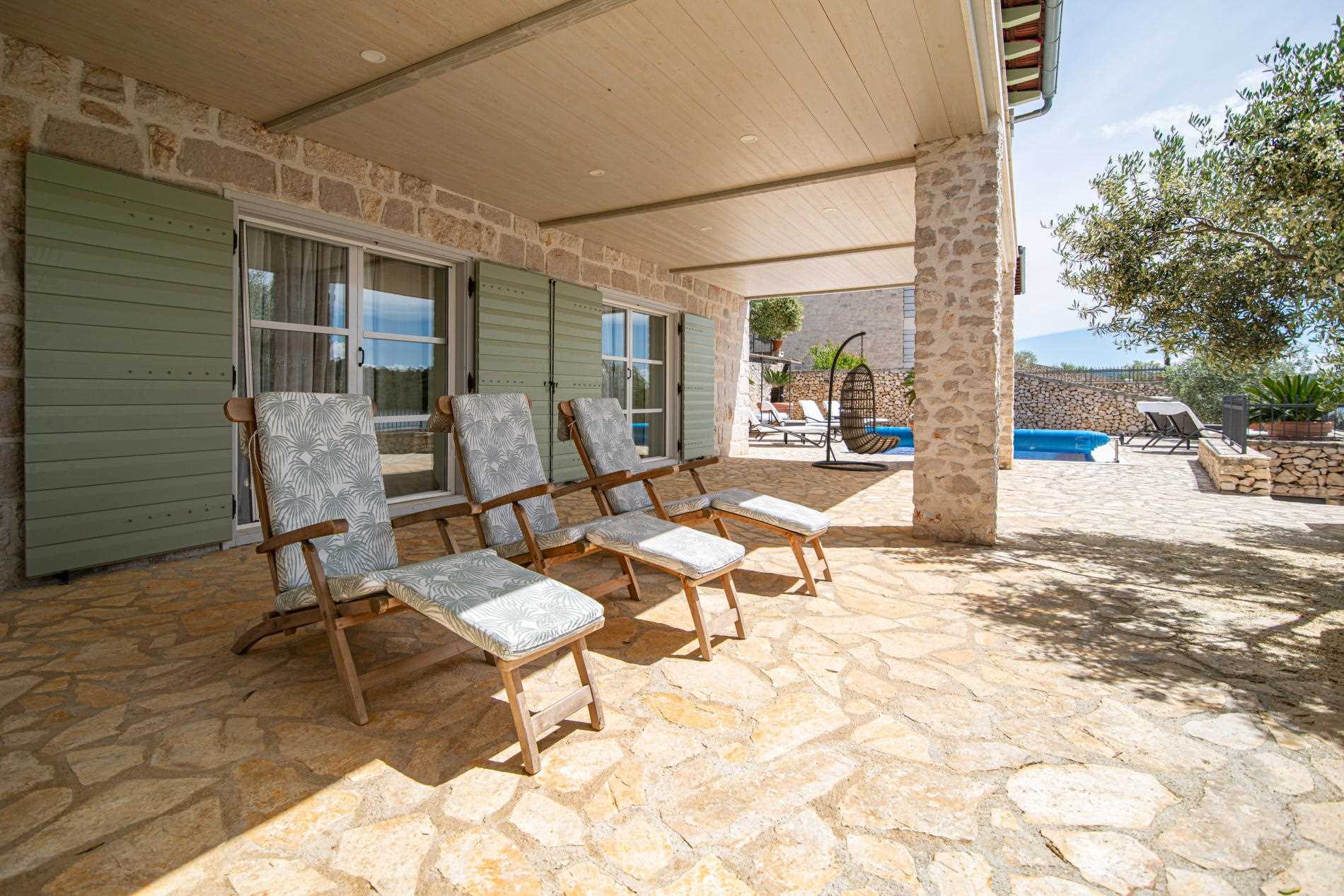 Beachfront Villa Sea Blossom with Pool