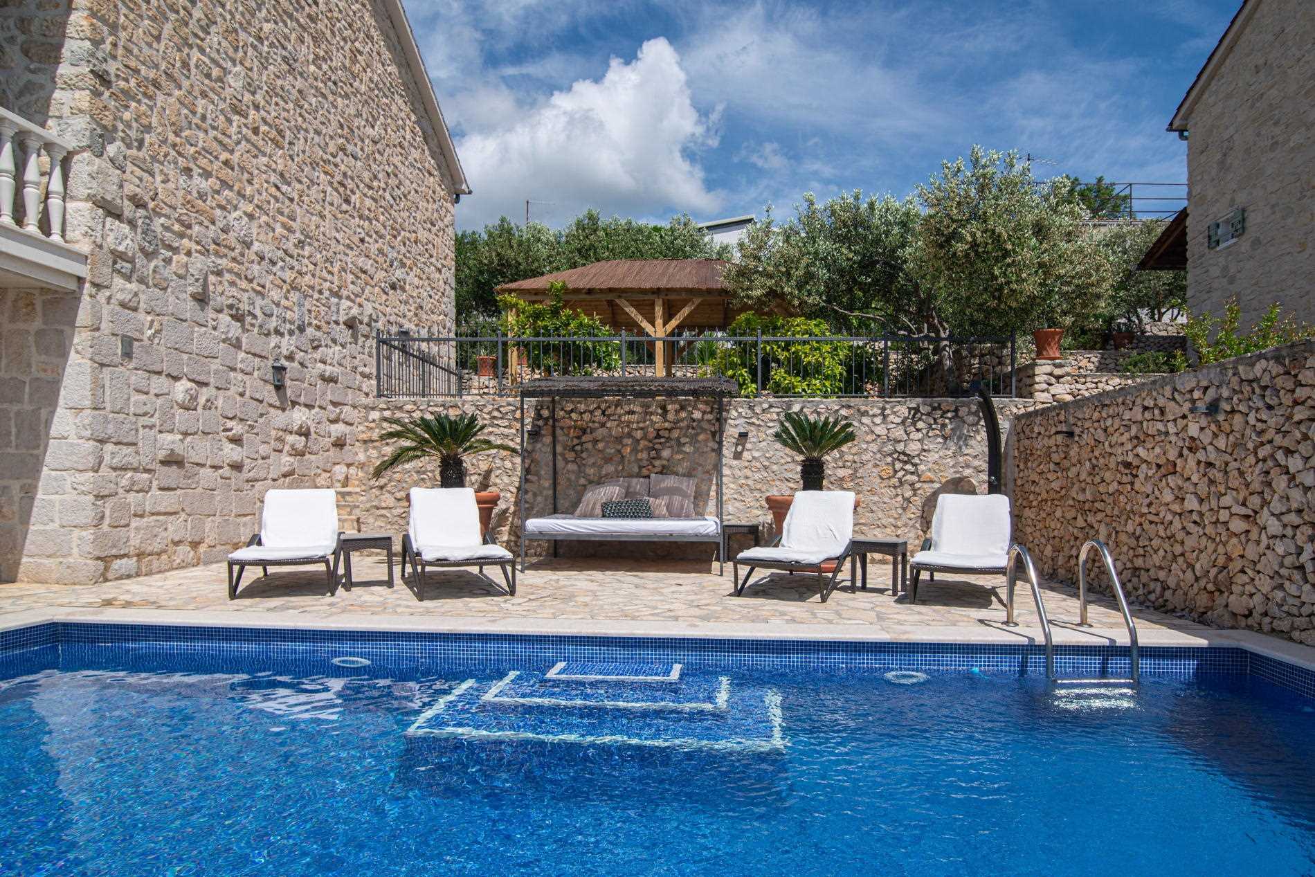 Beachfront Villa Sea Blossom with Pool
