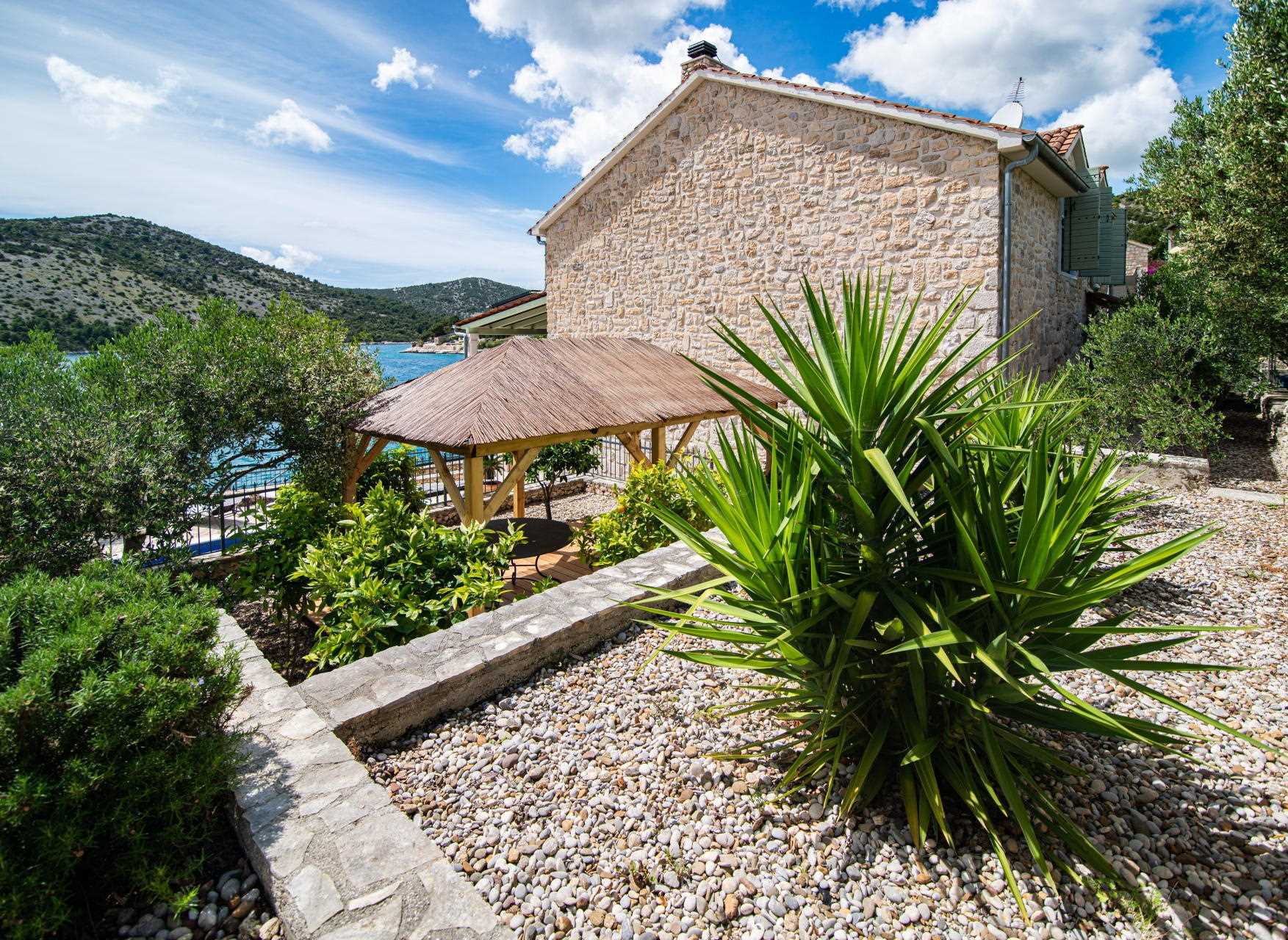 Beachfront Villa Sea Blossom with Pool