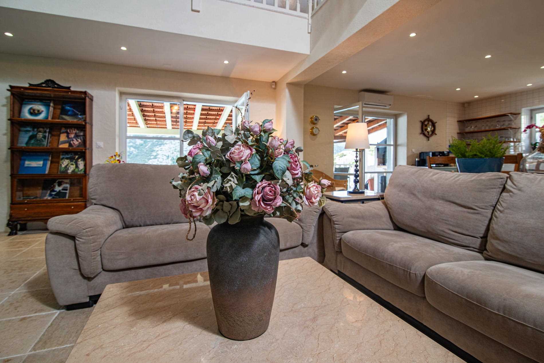 Beachfront Villa Sea Blossom with Pool