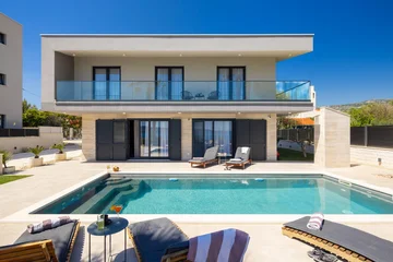 Seafront Villa with Pool in Kaštel Štafilić