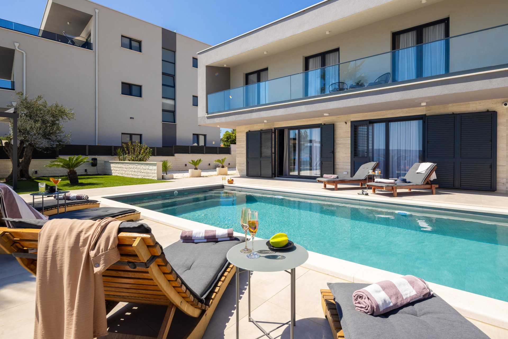 Beachfront Villa Tota with Pool