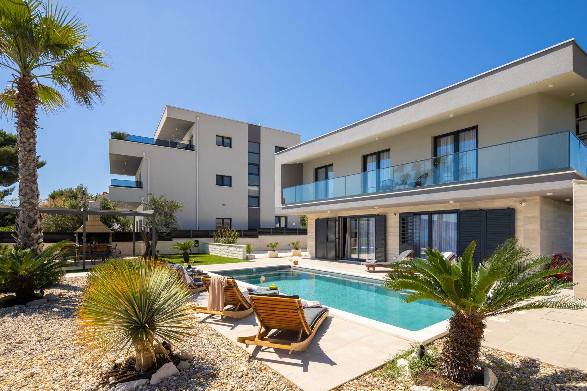 Beachfront Villa Tota with Pool