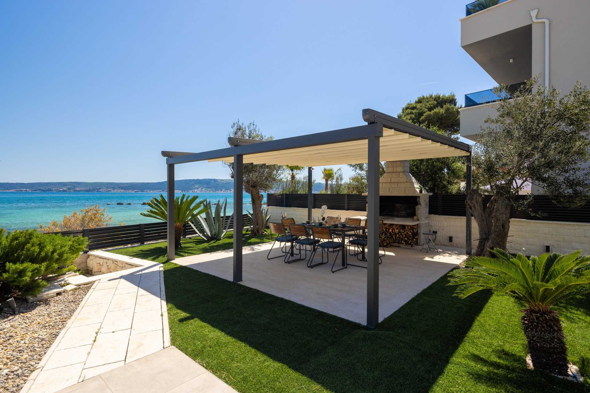 Beachfront Villa Tota with Pool