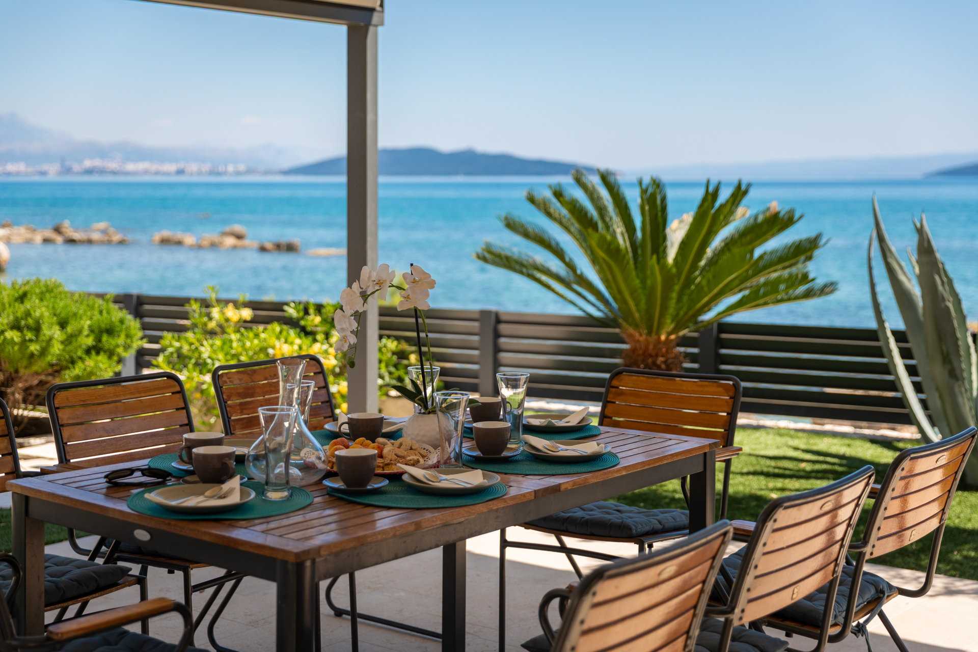 Beachfront Villa Tota with Pool