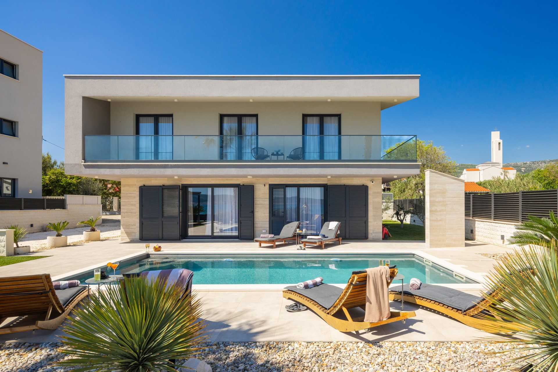 Beachfront Villa Tota with Pool