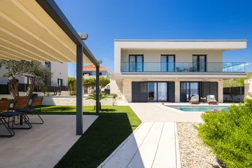 Seafront Villa with Pool in Kaštel Štafilić