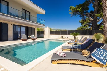 Seafront Villa with Pool in Kaštel Štafilić