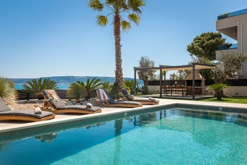 Seafront Villa with Pool in Kaštel Štafilić