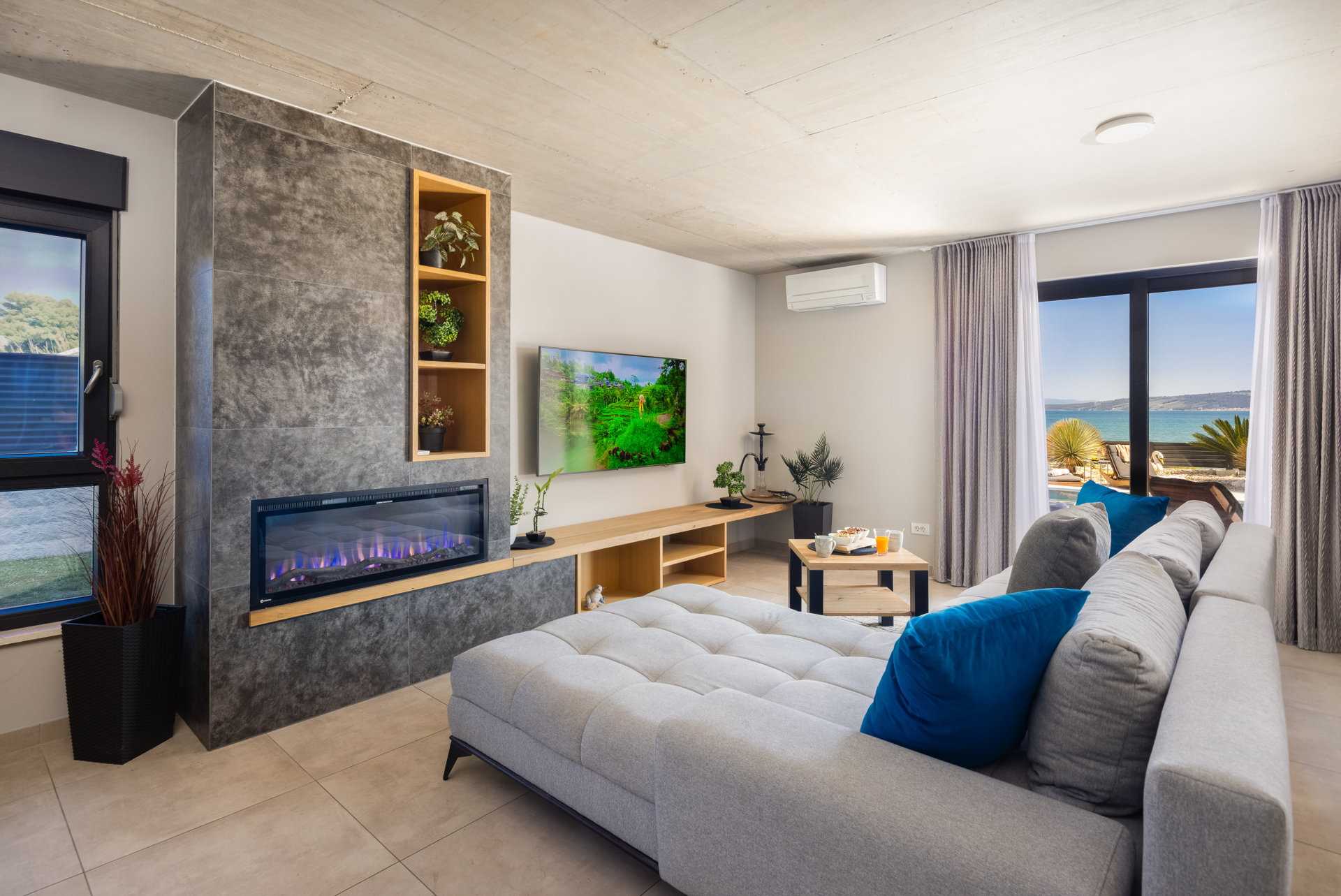 Beachfront Villa Tota with Pool