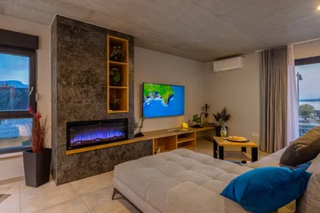 Seafront Villa with Pool in Kaštel Štafilić