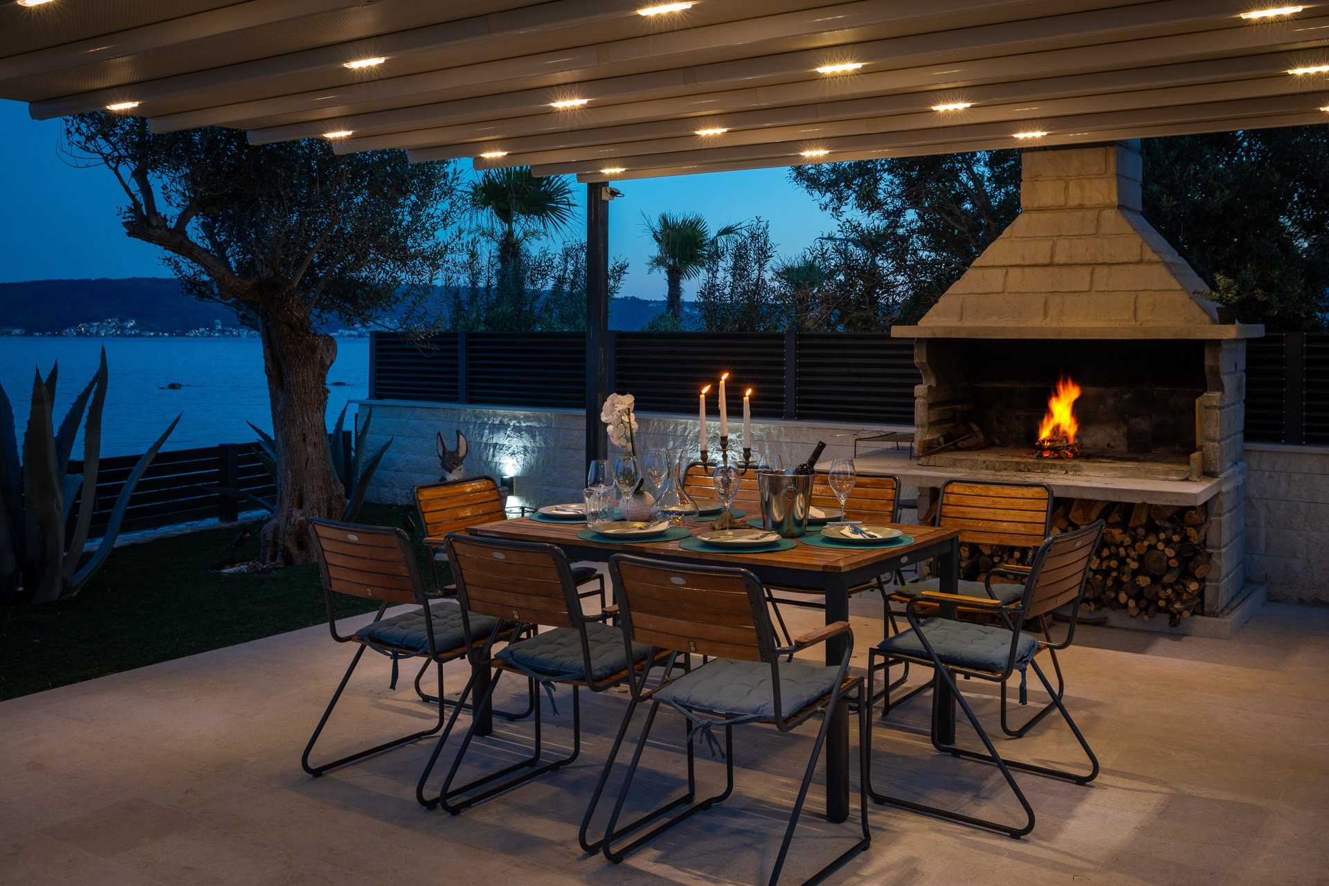 Beachfront Villa Tota with Pool