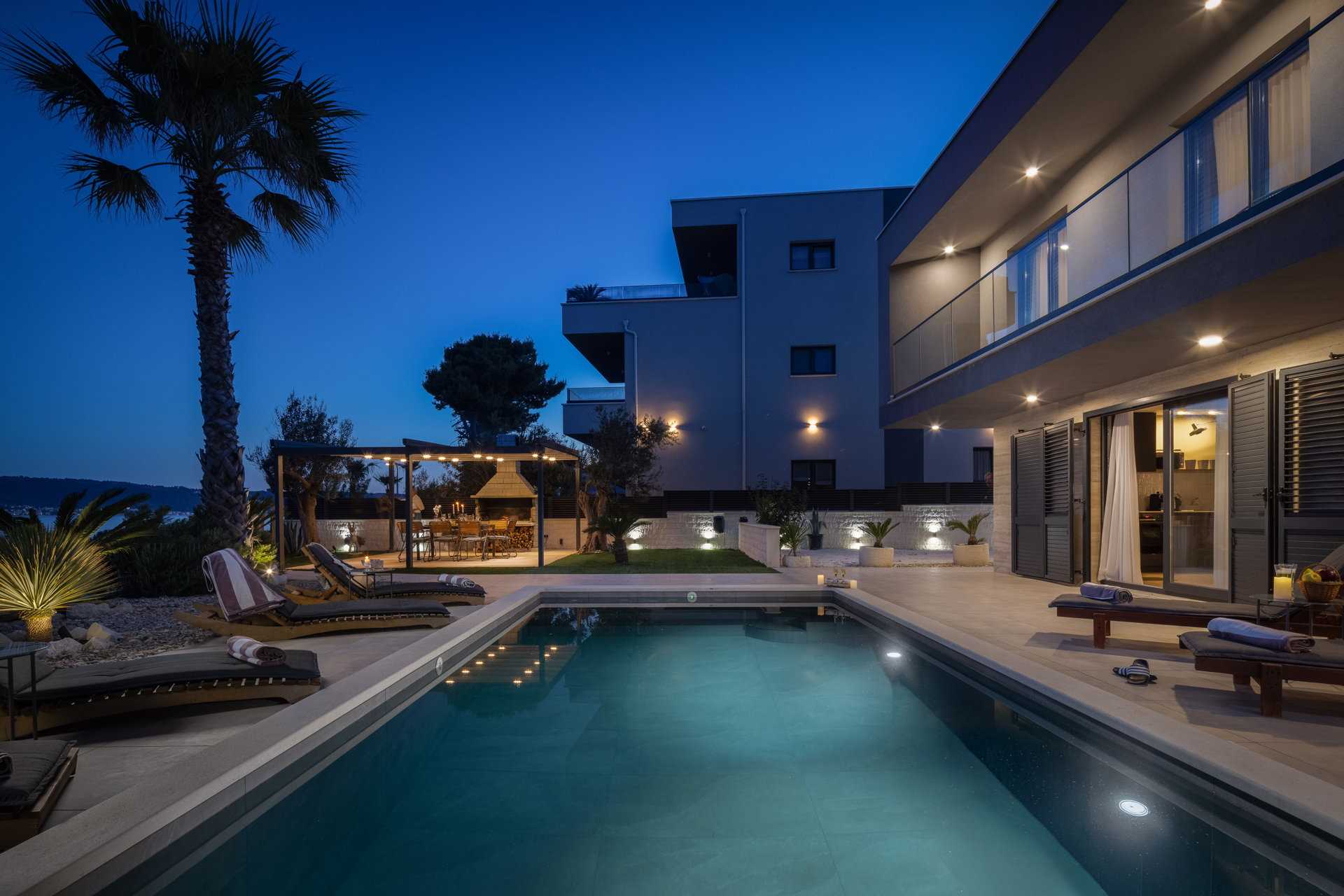 Beachfront Villa Tota with Pool