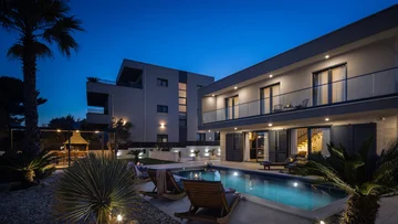 Seafront Villa with Pool in Kaštel Štafilić