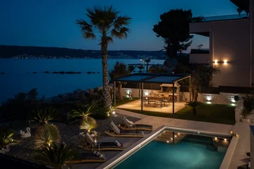 Seafront Villa with Pool in Kaštel Štafilić