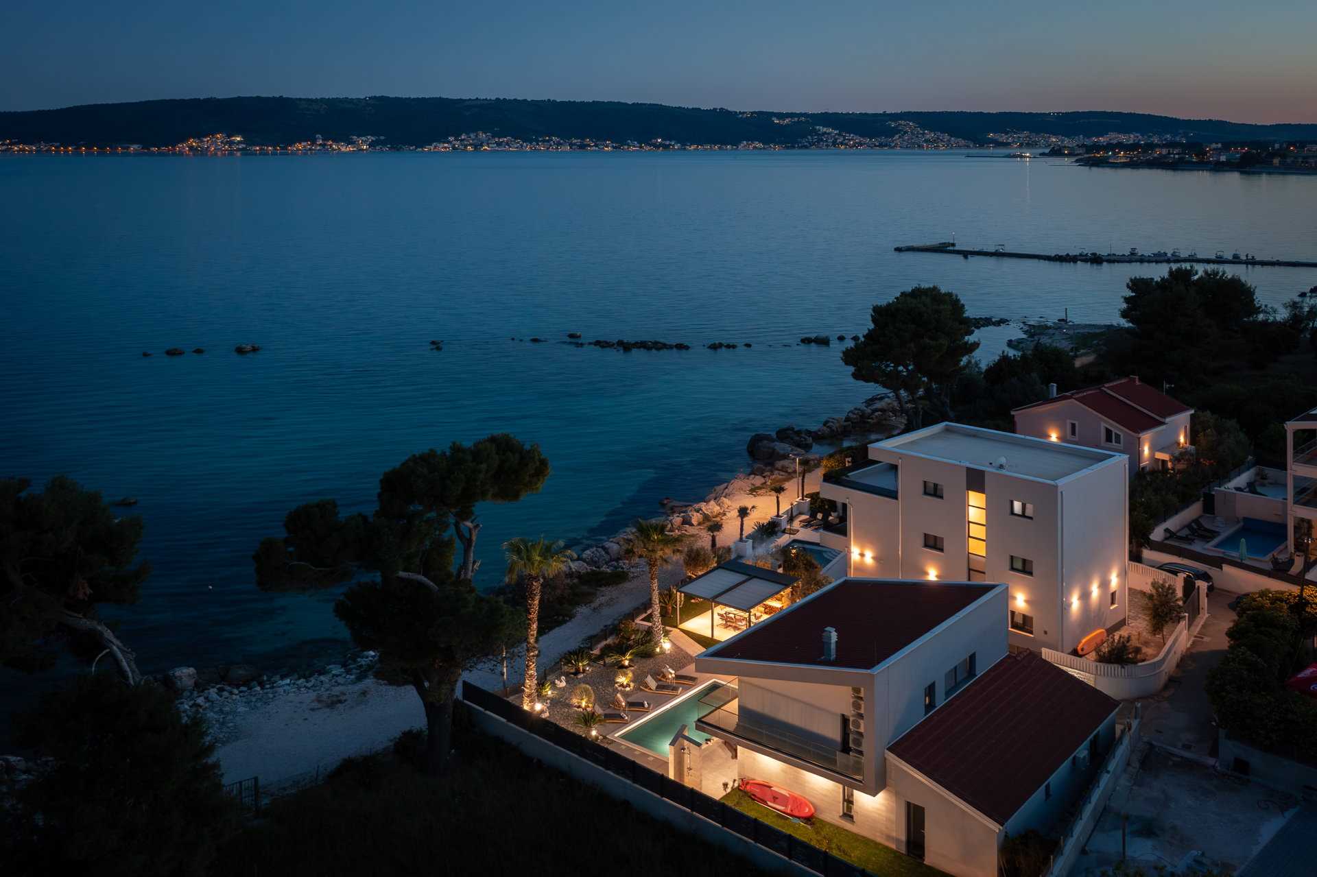 Beachfront Villa Tota with Pool
