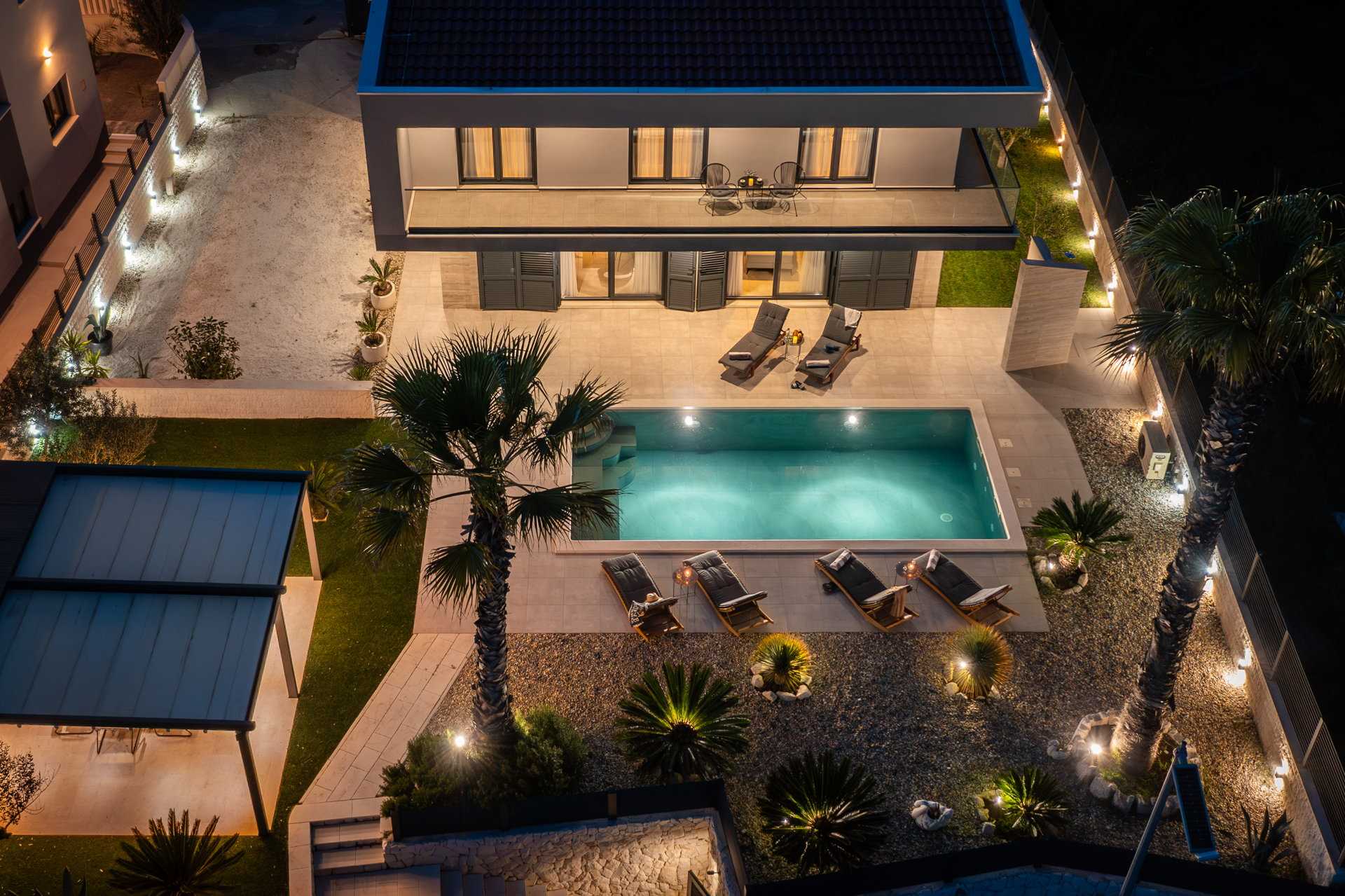 Beachfront Villa Tota with Pool