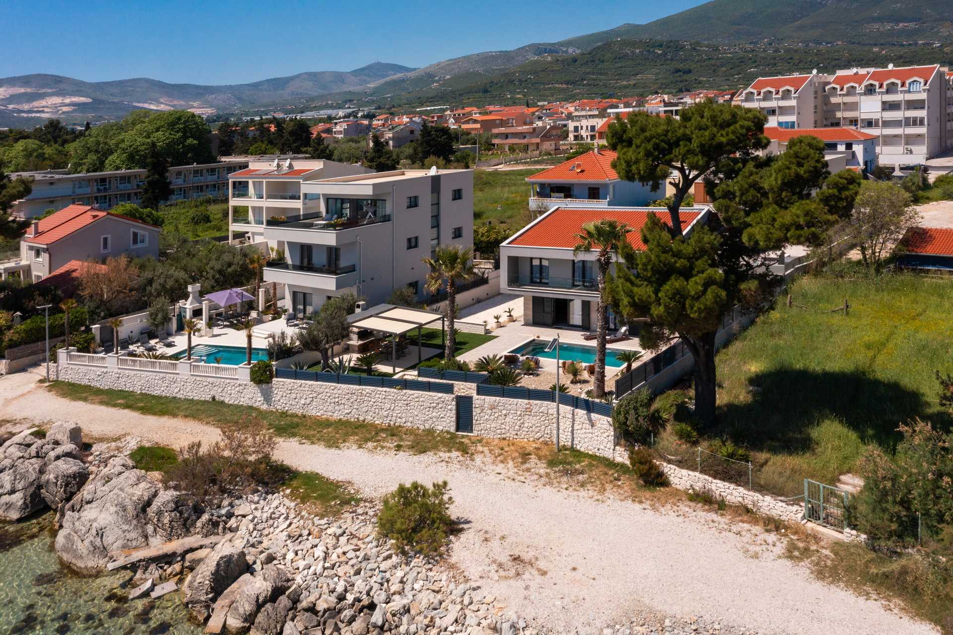 Beachfront Villa Tota with Pool