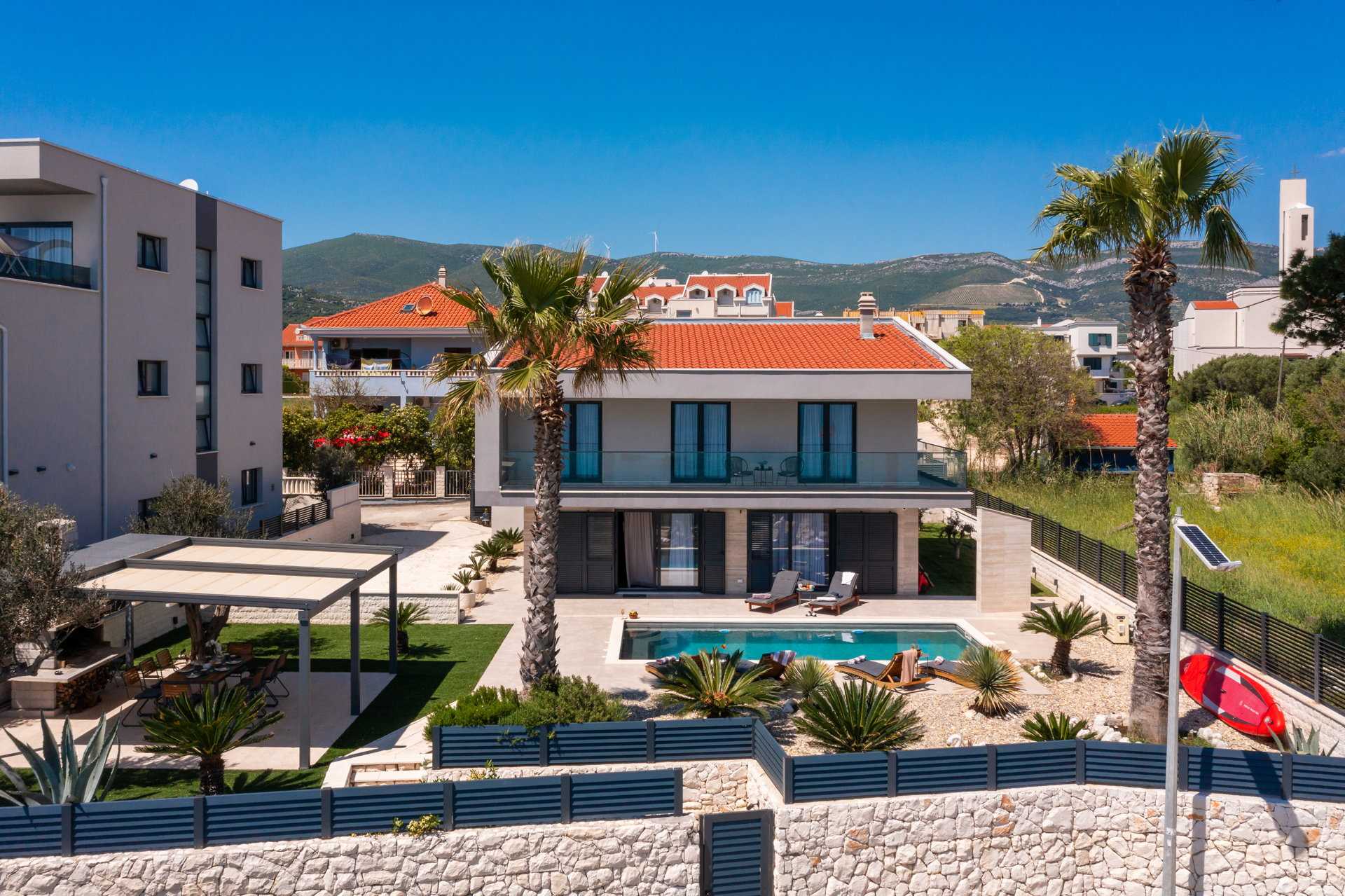 Beachfront Villa Tota with Pool