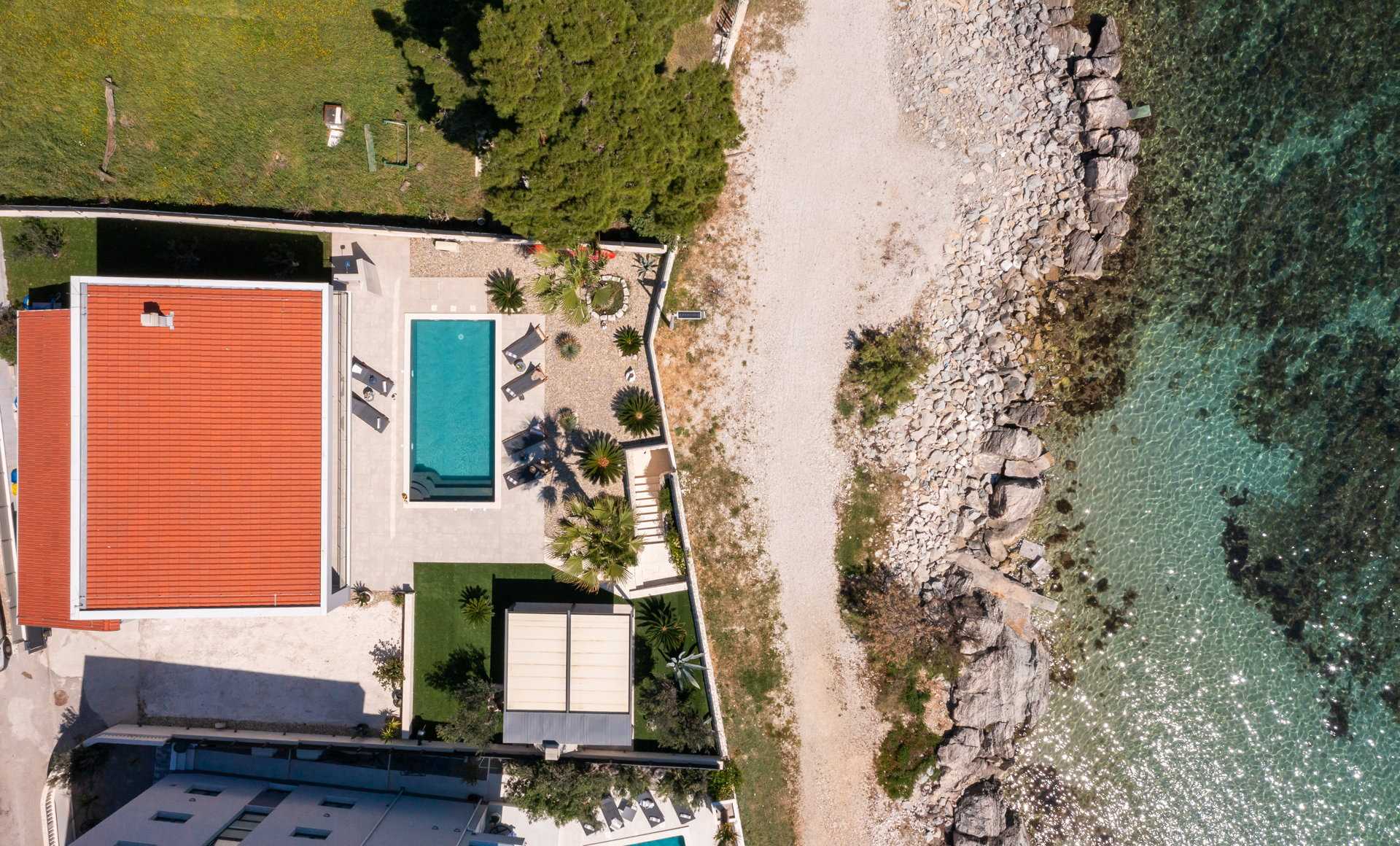 Beachfront Villa Tota with Pool