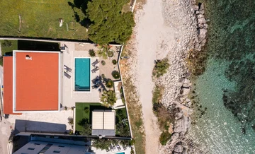 Seafront Villa with Pool in Kaštel Štafilić