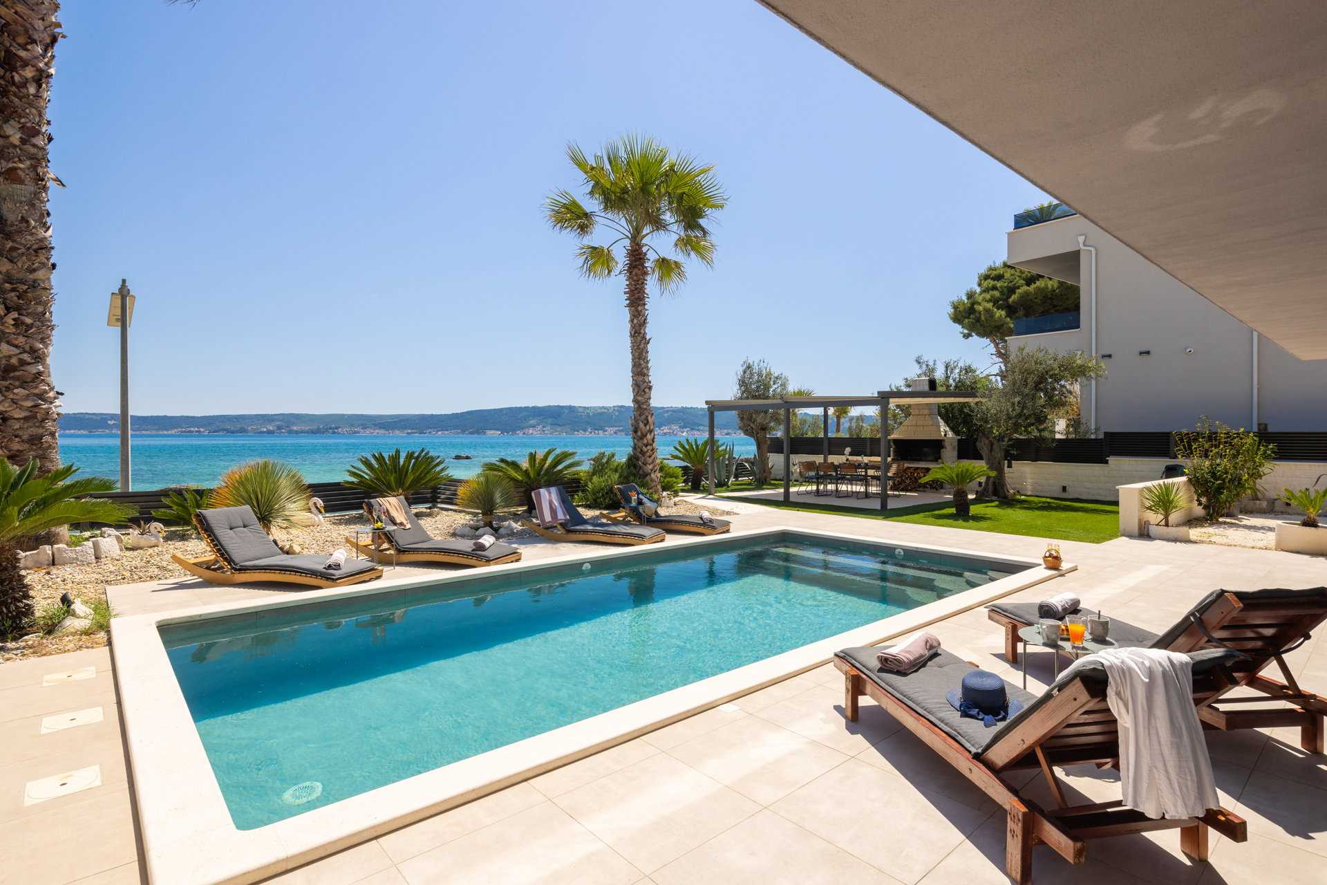 Image of Beachfront Villa Tota with Pool