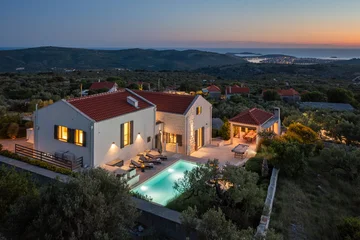 Modern Villa with Heated Pool in Rogoznica