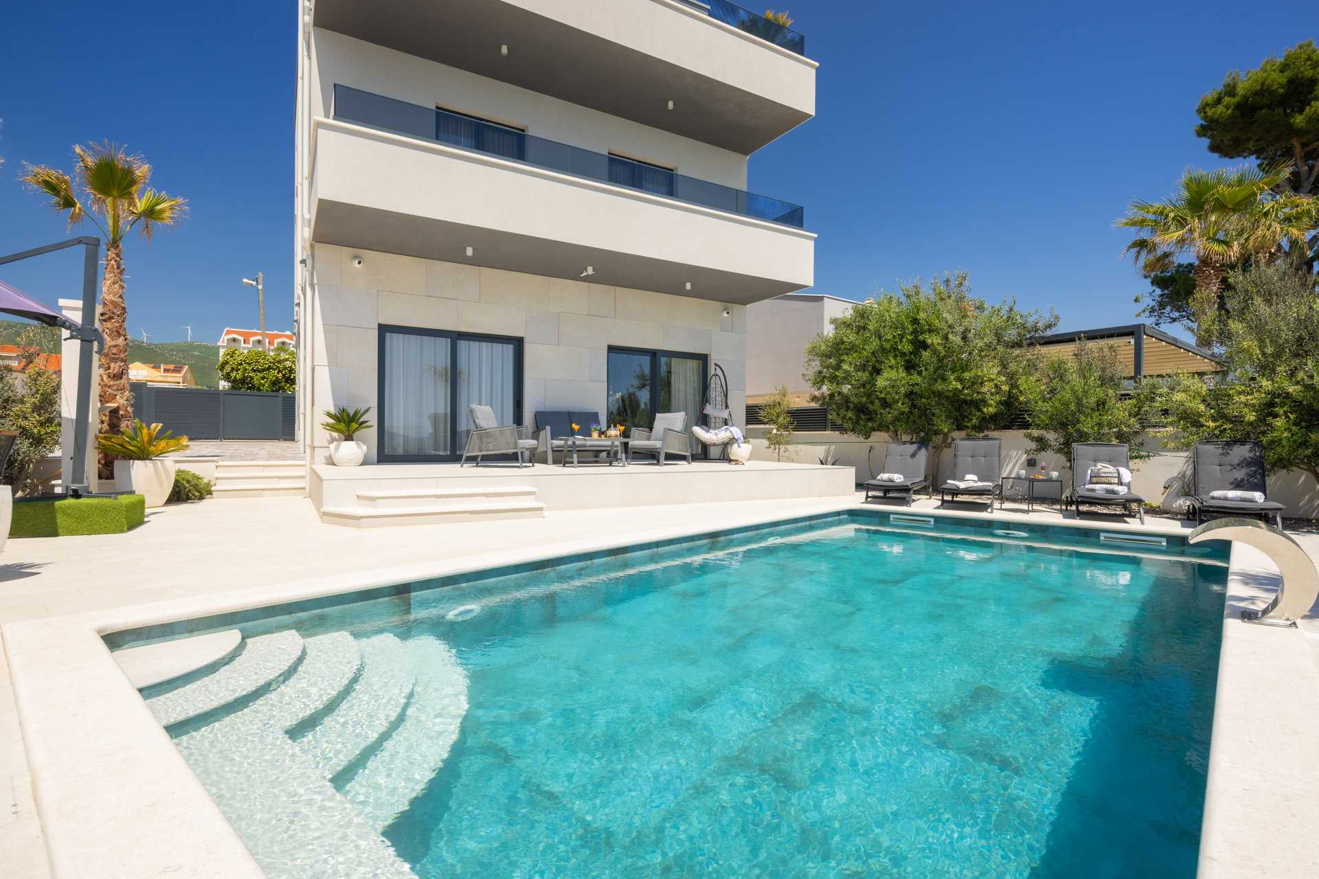 Beachfront Villa Ines with Pool