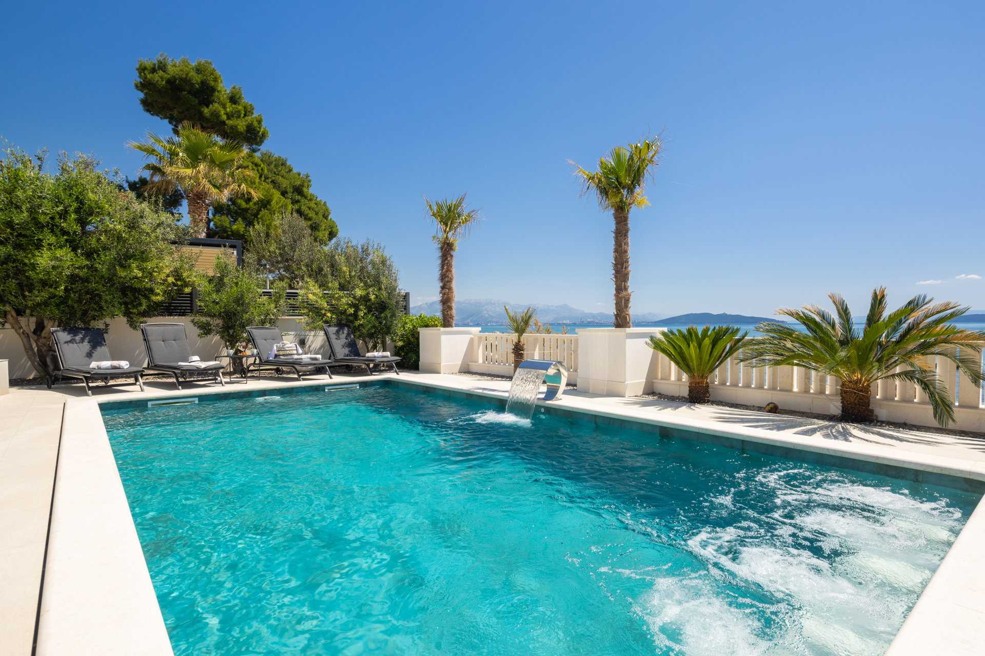 Beachfront Villa Ines with Pool