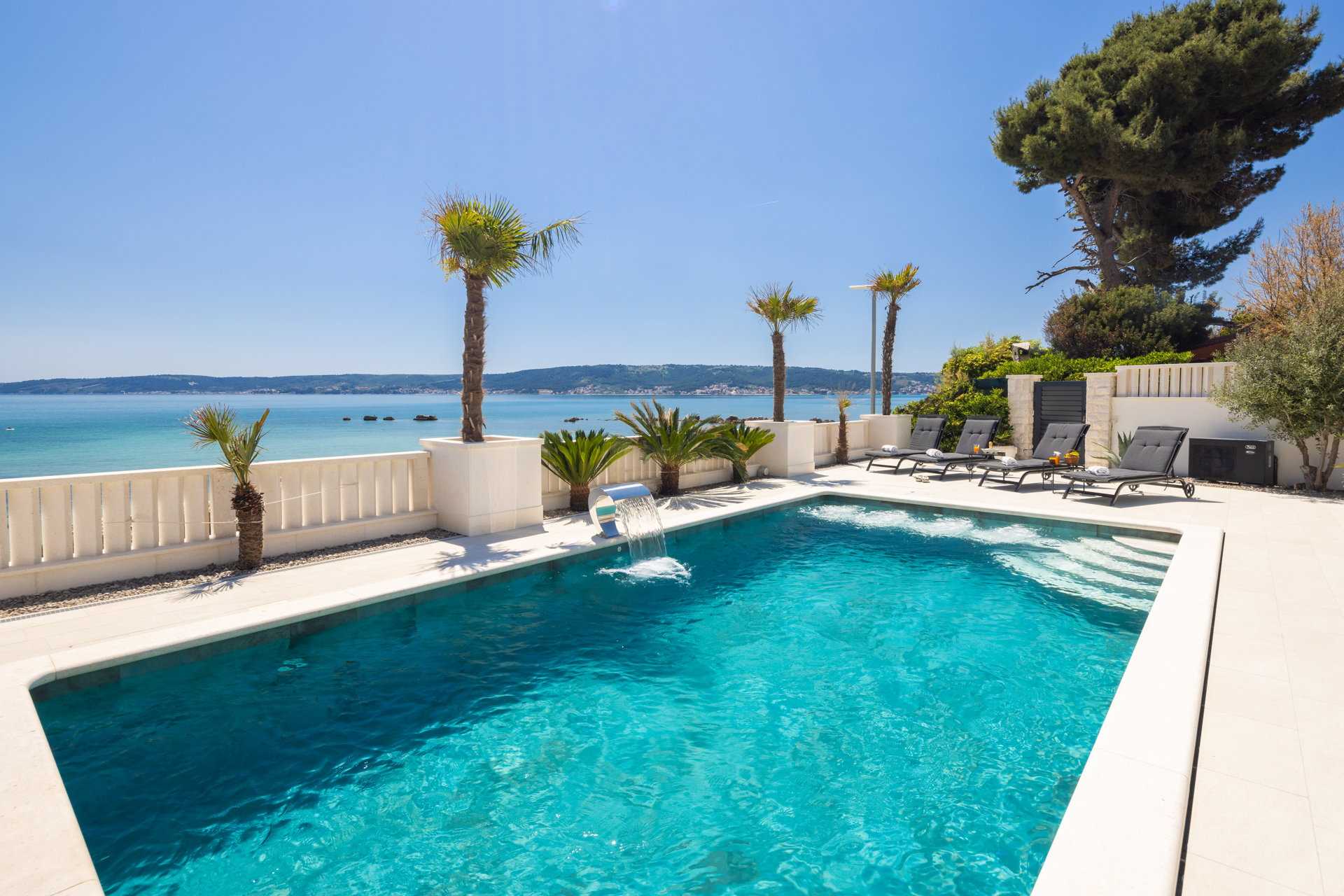 Beachfront Villa Ines with Pool