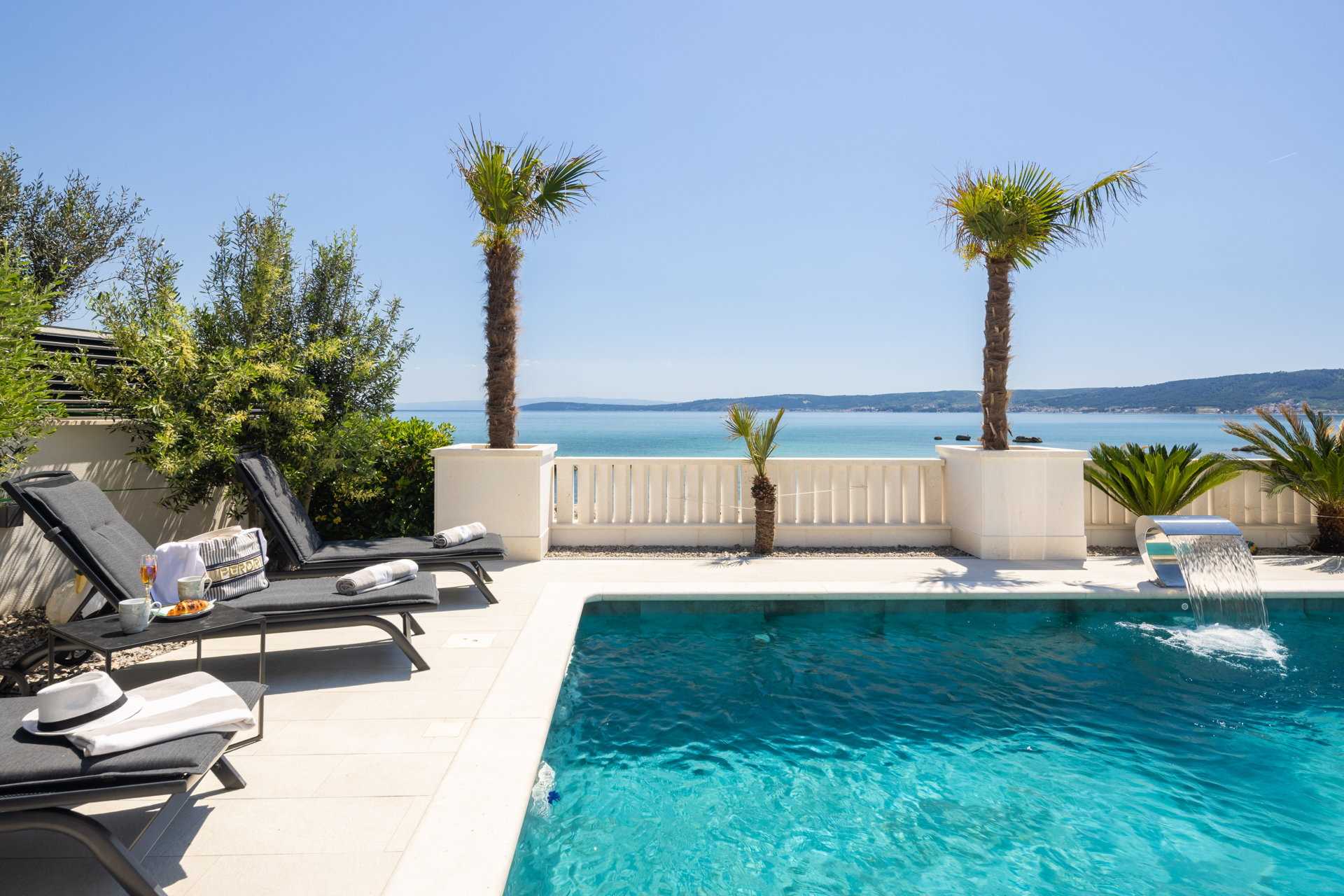 Beachfront Villa Ines with Pool