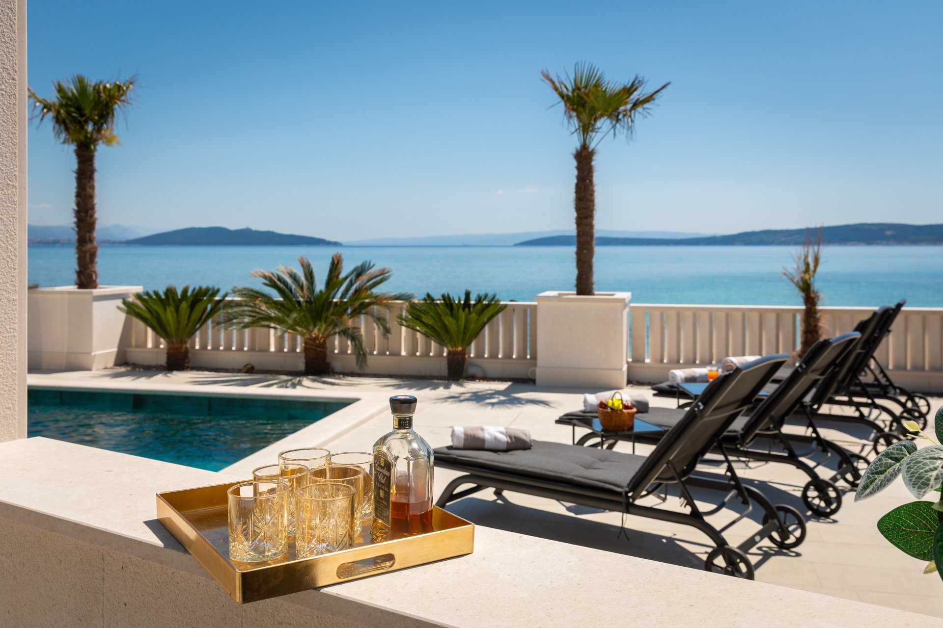 Beachfront Villa Ines with Pool
