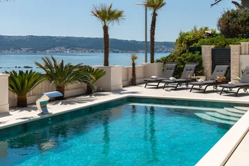 Modern Seaside Villa with Pool in Kaštel Štafilić