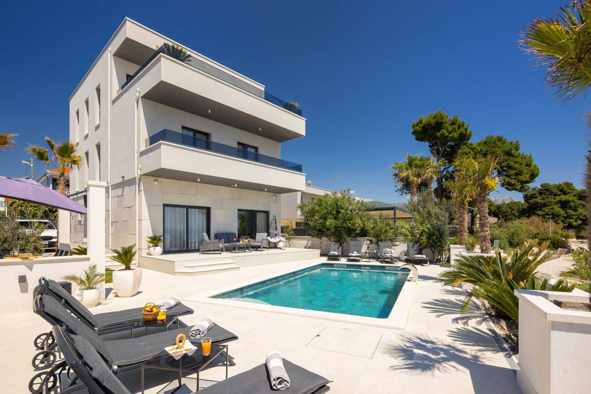 Beachfront Villa Ines with Pool