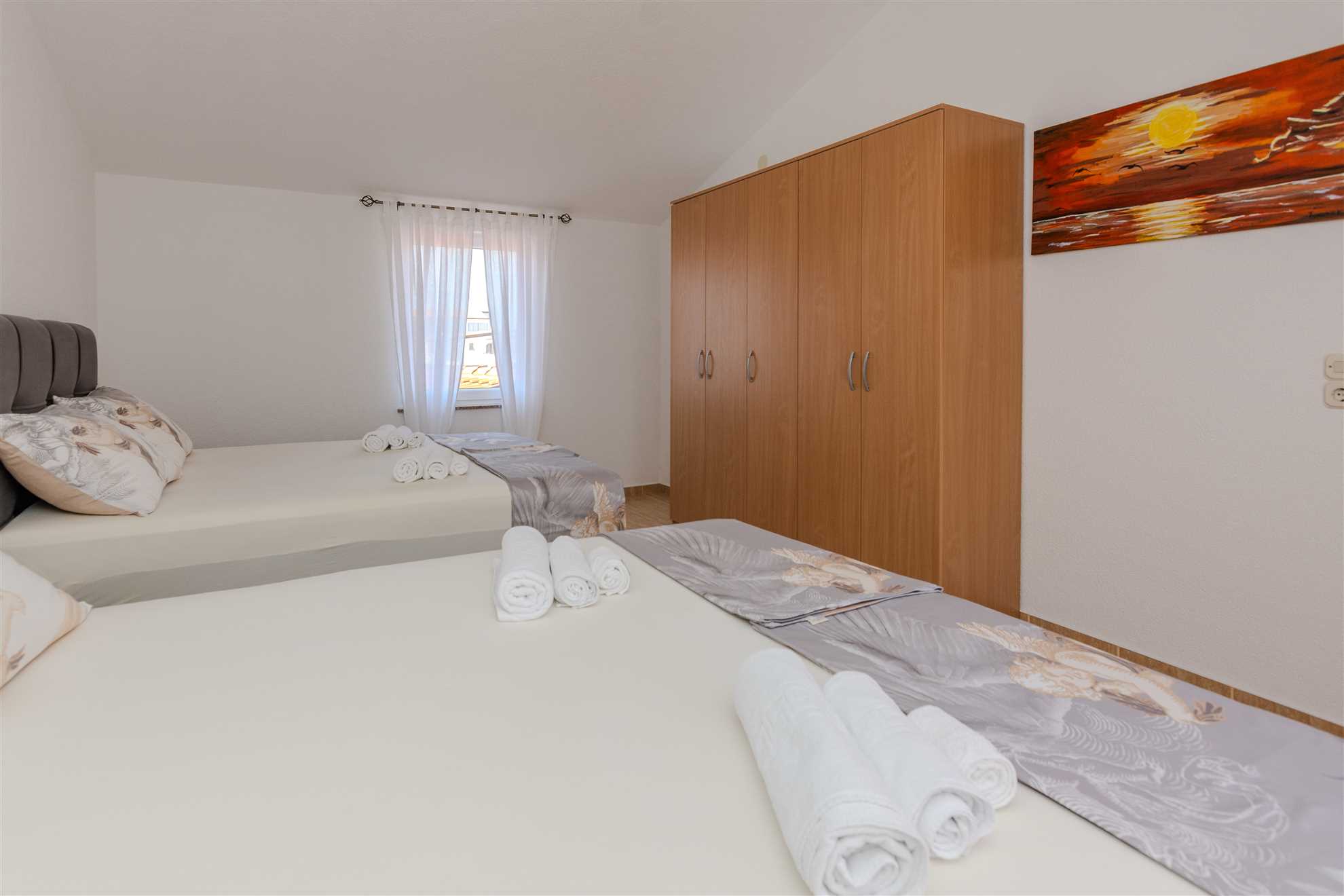 Apartment with sea view | just 70 meters from the beach | ideally 4-5 persons