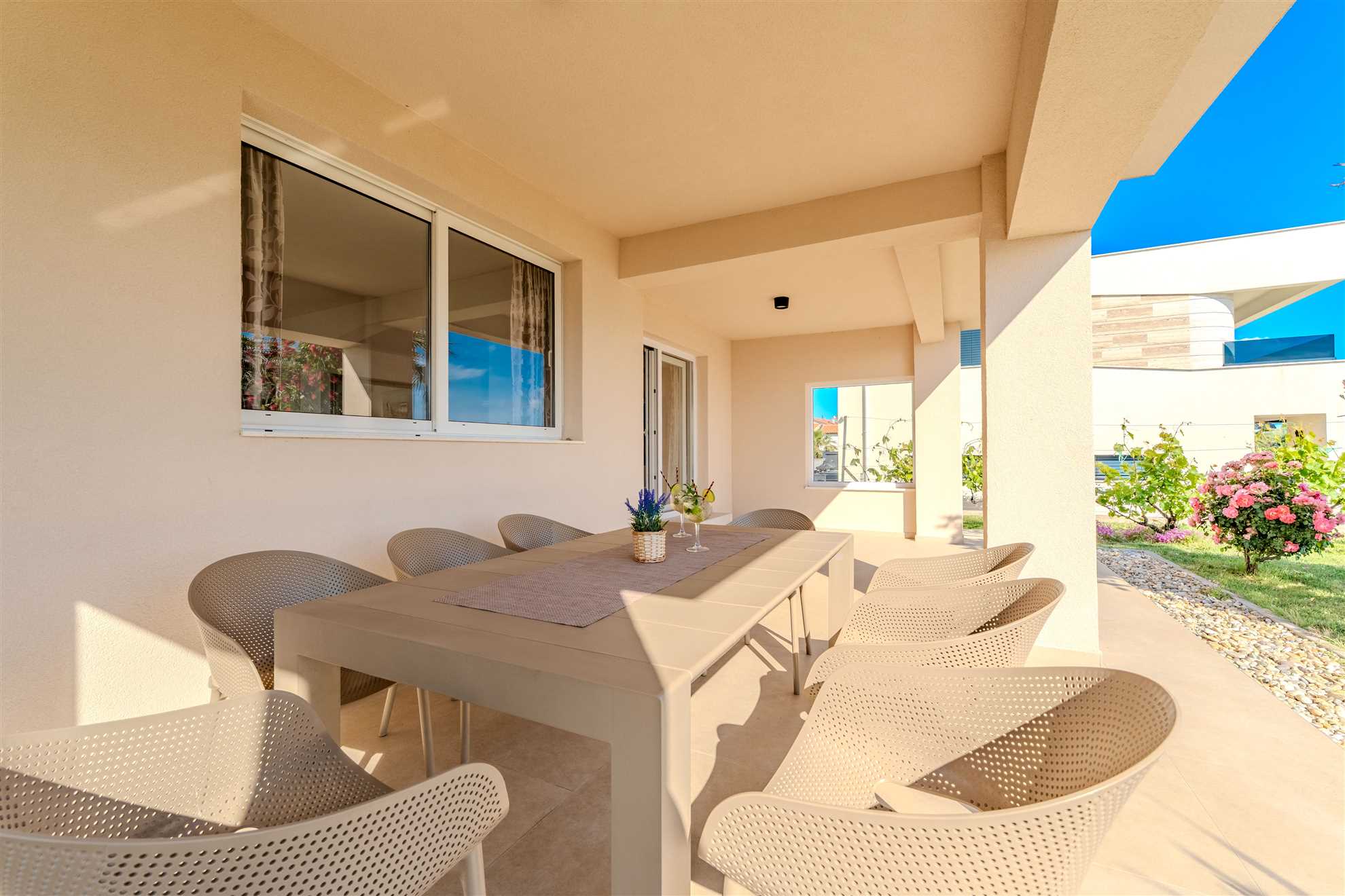 Panoramic sea view | Ideal for 6-8 persons | Beachfront