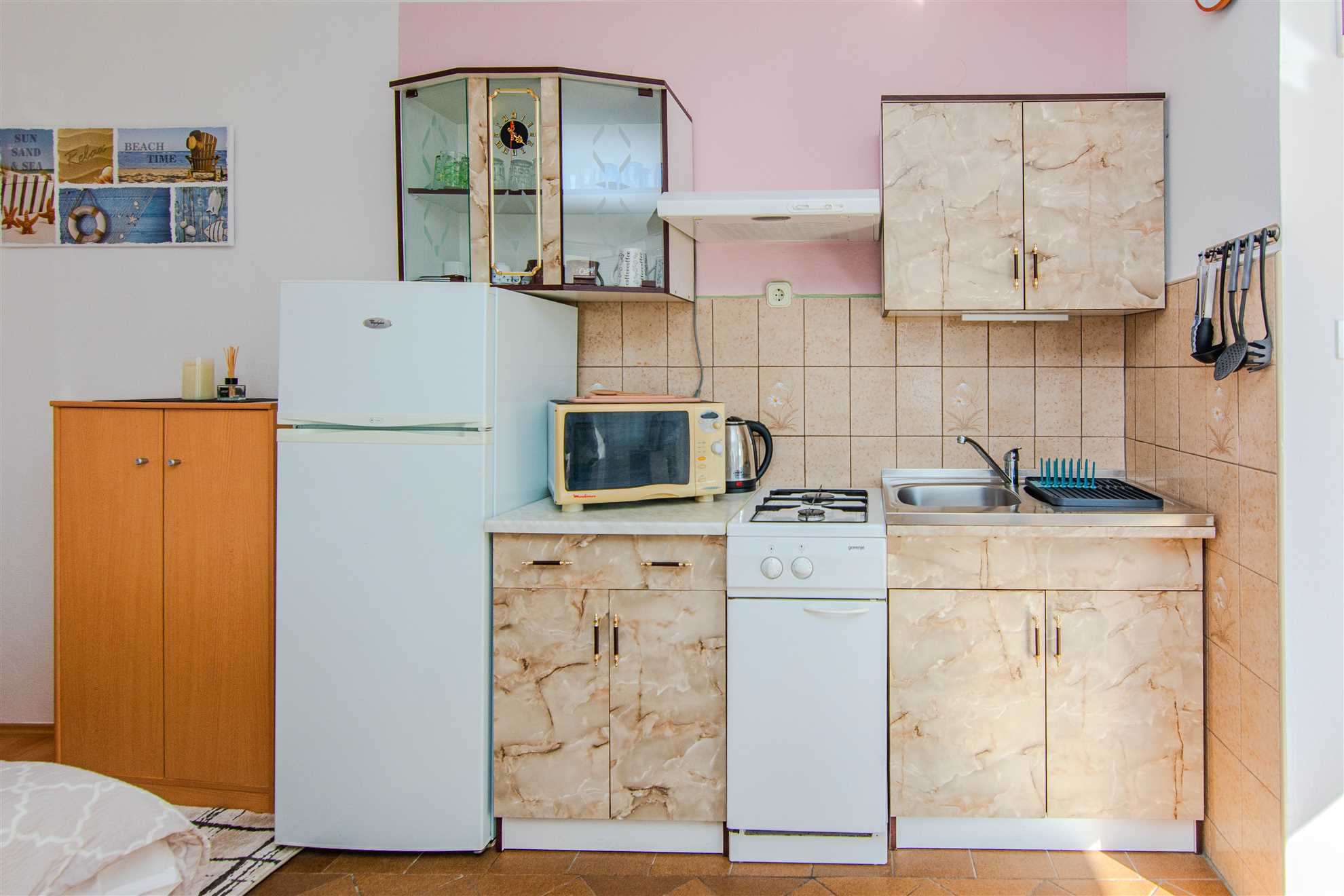 Comfortable apartment for 4 persons | 100 m from the sea | Air conditioning, internet, grill