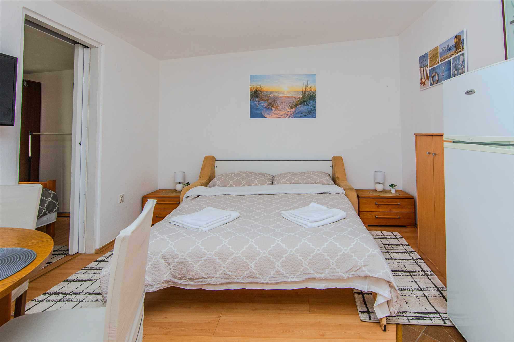 Comfortable apartment for 4 persons | 100 m from the sea | Air conditioning, internet, grill