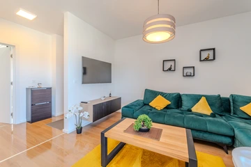 Vir Apartment for 4 Guests with Partial Sea View