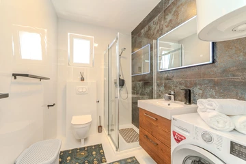 Vir Apartment for 4 Guests with Partial Sea View