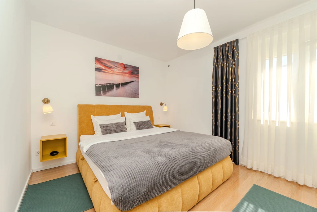 Vir Apartment for 4 Guests with Partial Sea View