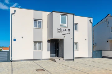 Vir Apartment for 4 Guests with Partial Sea View